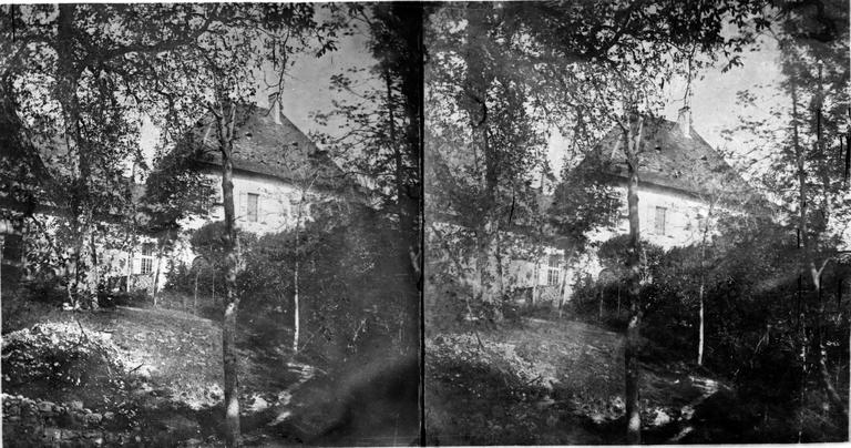 La « maison des Charmettes », propriété de Madame de Warrens, protectrice de Jean-Jacques Rousseau