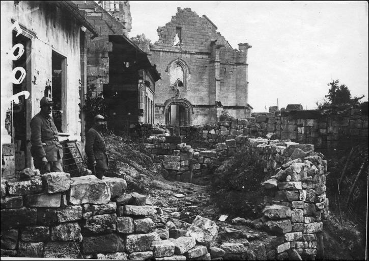 Façade de l'église