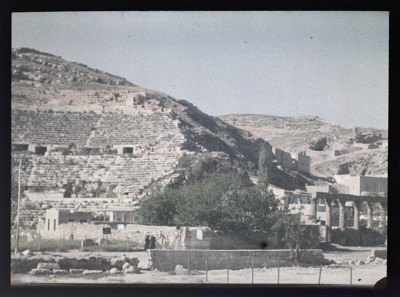 Vue du théâtre romain d'Amman