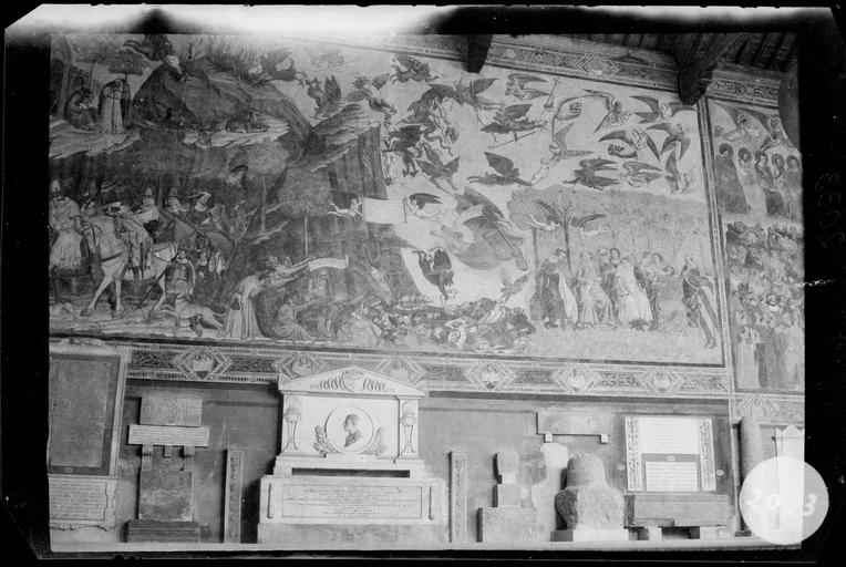 Fresque représentant le triomphe de la Mort