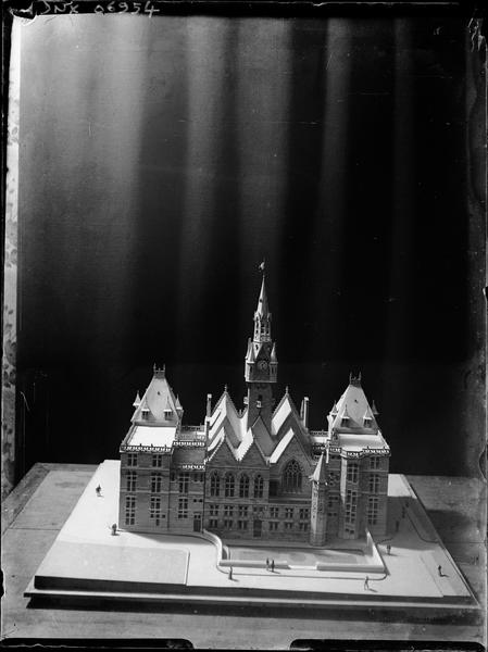 Maquette : façade arrière