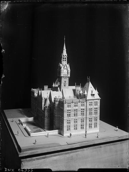 Maquette : façade latérale