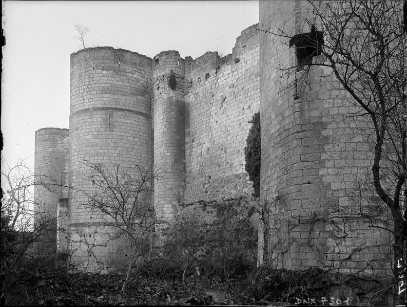 Vieux Château : enceinte sud