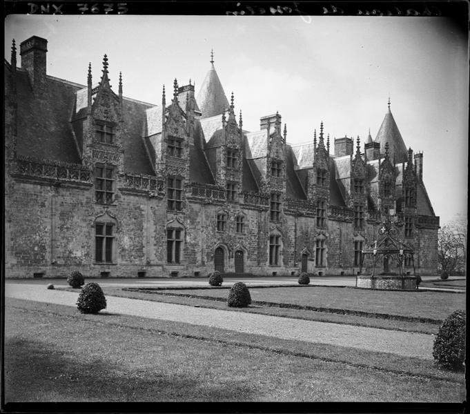 Façade sur le parc