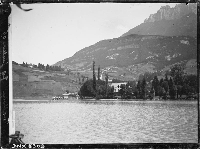 Les dents de Lanfon et les bords du lac