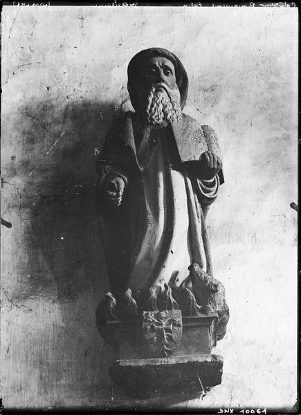 Statue : saint Antoine abbé - © Ministère de la Culture (France), Médiathèque du patrimoine et de la photographie, diffusion RMN-GP
