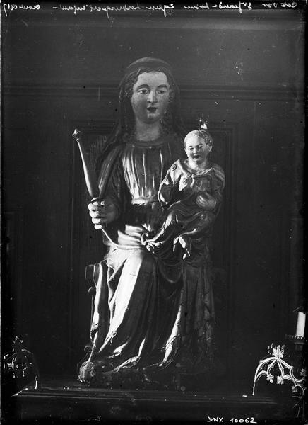 Statue : Vierge à l'Enfant - © Ministère de la Culture (France), Médiathèque du patrimoine et de la photographie, diffusion RMN-GP