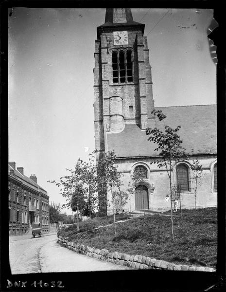 Clocher, façade nord