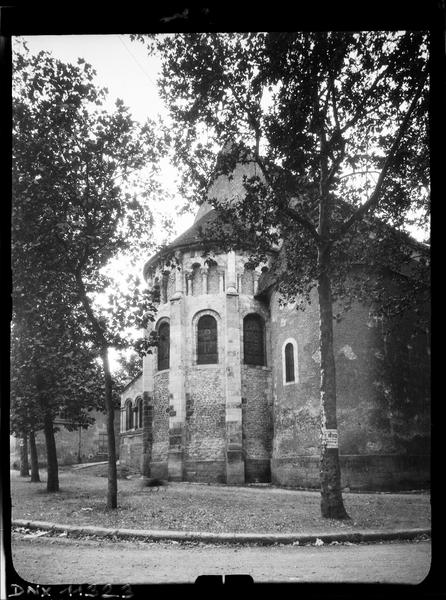 Abside, côté nord-est