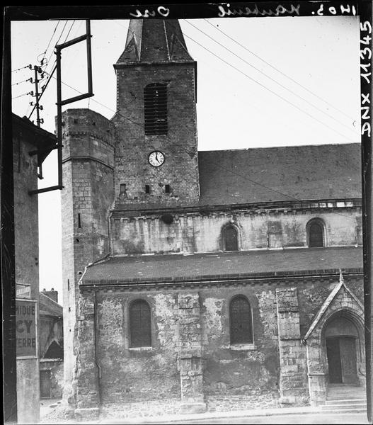 Façade sud, vue partielle