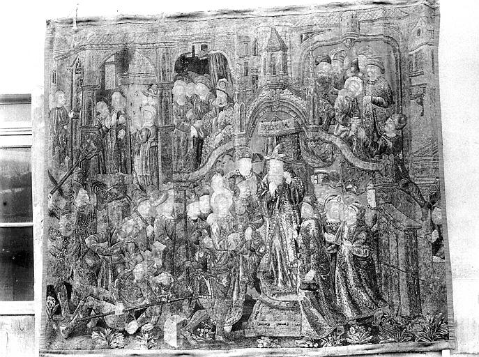 Tapisserie: scène religieuse - © Ministère de la Culture (France), Médiathèque du patrimoine et de la photographie, diffusion RMN-GP