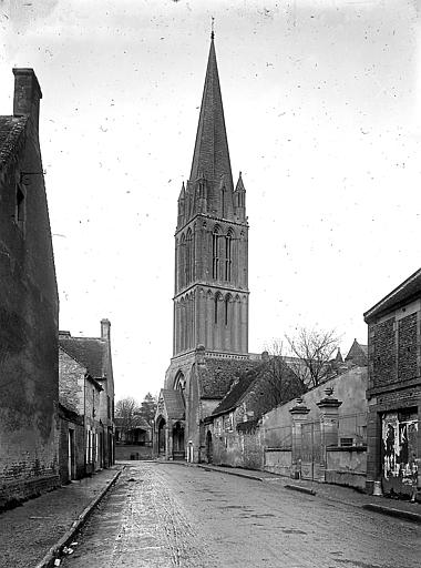 Vue d'ensemble depuis une rue