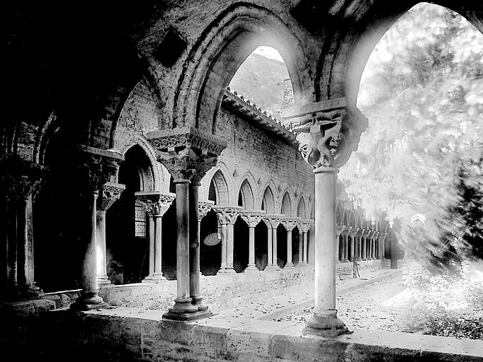 Cloître: galeries nord et ouest