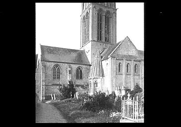 Transept nord, absidiole et chevet