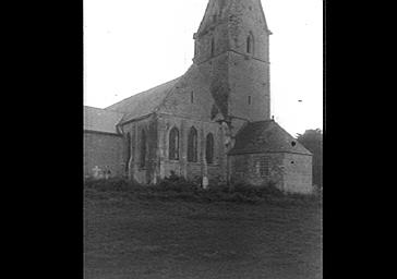 Chevet et clocher côté sud-est