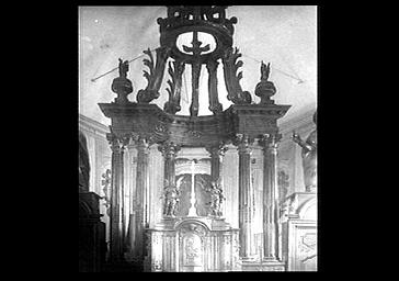 Maître-autel. Retable du maître-autel
