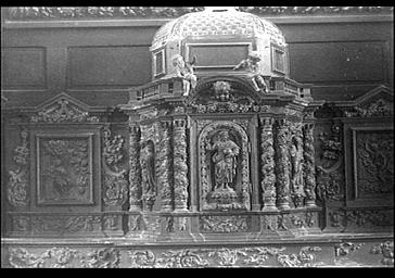 Maître-autel, détail du tabernacle