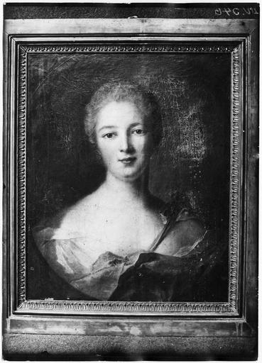 Tableau : Madame de Pompadour en Diane, de Jean-Marc Nattier