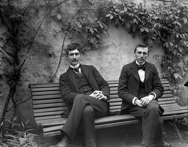Daniel Couve et Philippe Baumgartner, étudiants à Montauban