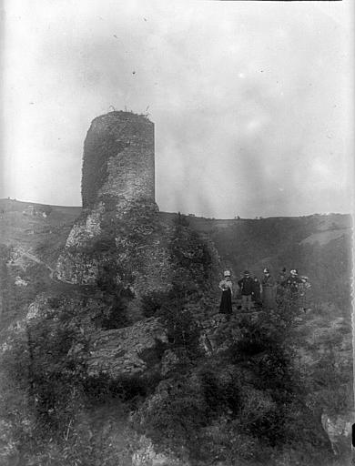 Ruines du château de Thuriès près de Pampelonne