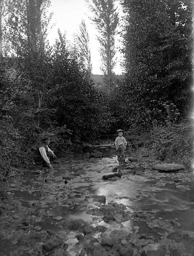 Pêche aux écrevisses dans la Bonnette