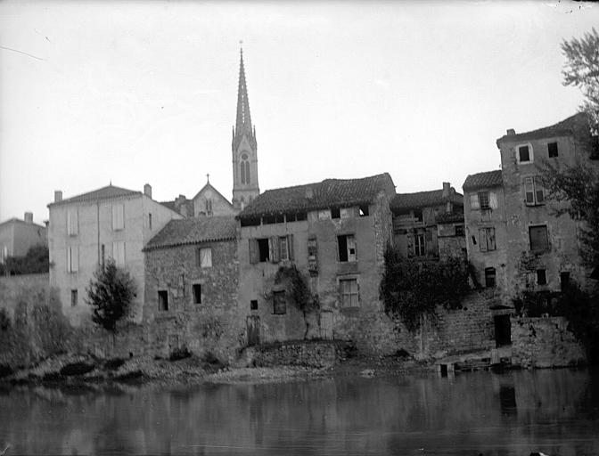 Bords de l'Aveyron à Saint-Antonin