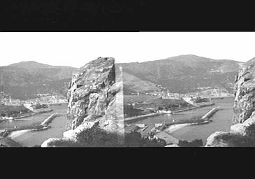 Vue d'ensemble du port et de la citadelle