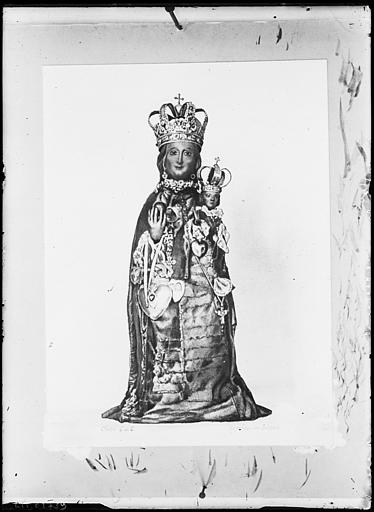 Statue de Notre Dame de Fenestre - © Ministère de la Culture (France), Médiathèque du patrimoine et de la photographie, diffusion RMN-GP