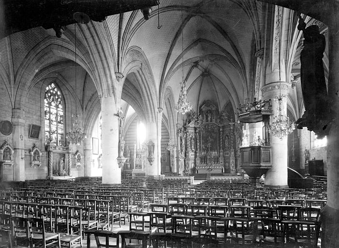 Intérieur : Nef et choeur