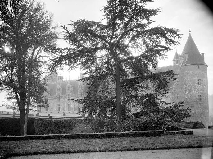 Façade sur le parc