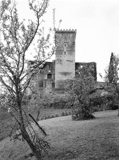 Vue sur le donjon