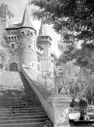 Entrée du château