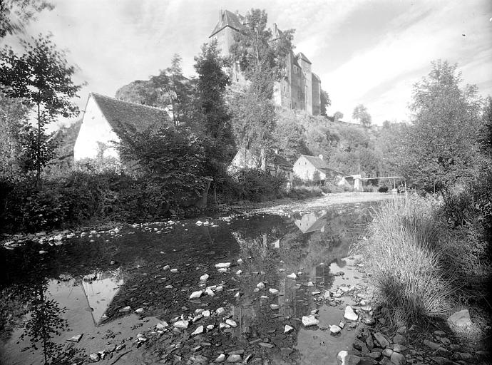 Vue depuis les bords de la petite Creuse