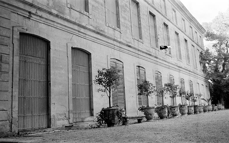 Façade sur jardin