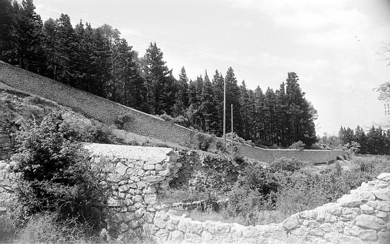 Parc vu de l'extérieur