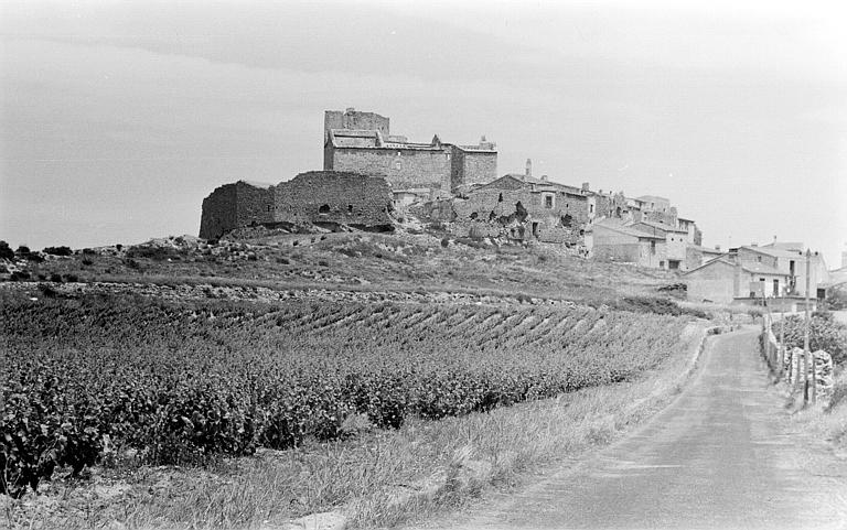 Vue générale du château et des abords