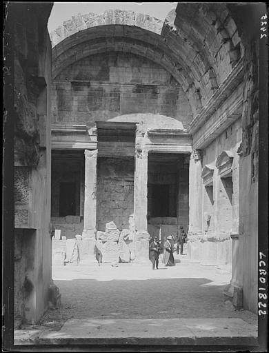 Nympheum ou Temple de Diane : vue intérieure