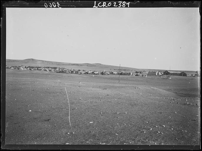 Camp de Colomb Béchar à destination du Maroc