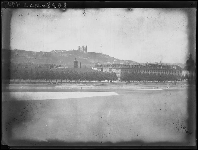 Fourvière et le Rhône