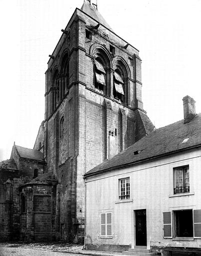 Extérieur, clocher : face nord-est