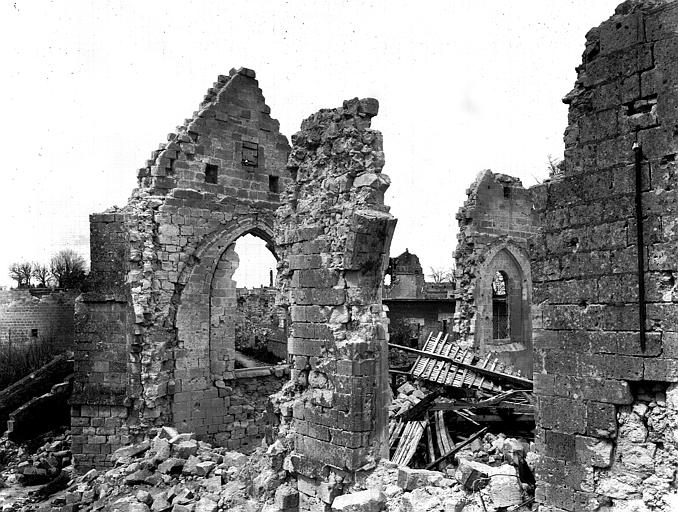 Ruines, côté sud