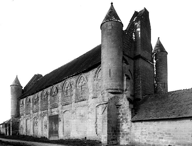 Bâtiment des hôtes, vue nord-est