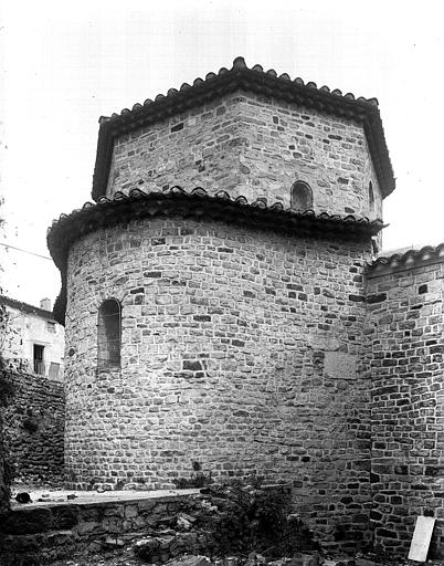 Extérieur, abside couverte d'une coupole octogonale