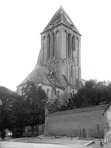 Tour centrale, angle nord-est, partie supérieure de l'abside