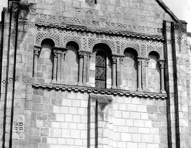 Extérieur, pignon du croisillon sud