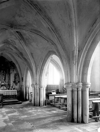 Intérieur, piles sud du choeur