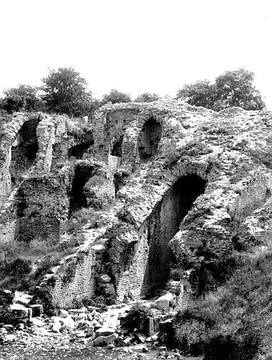 Ruines, vue d'ensemble