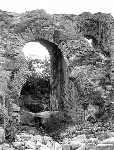 Ruines, intérieur : vue d'ensemble