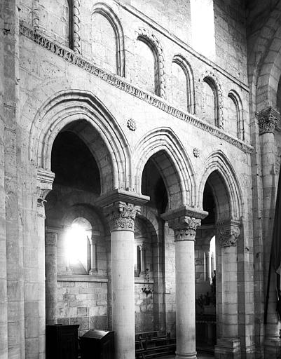 Choeur, arcades nord