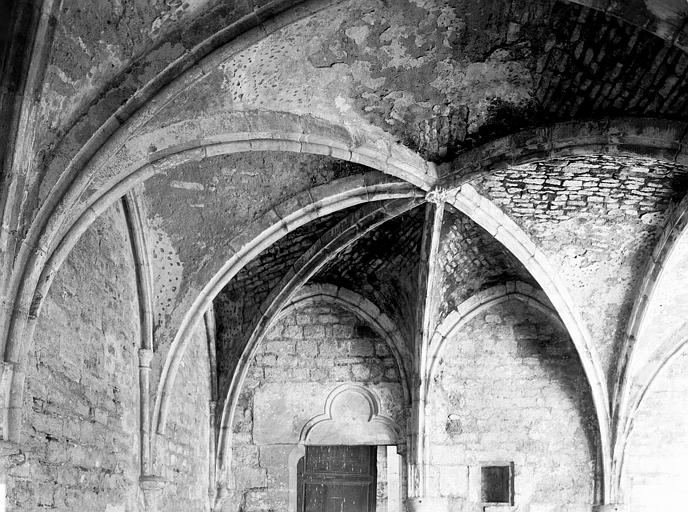 Cloître, galerie sud, voûte angulaire nord-ouest